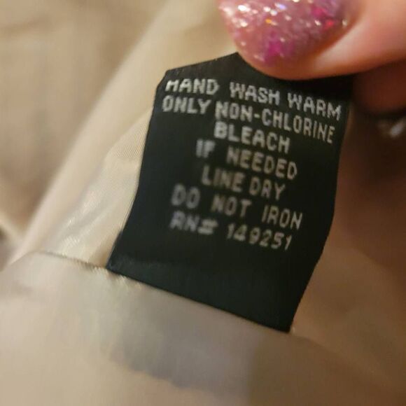 Baccini Faux Leather Vintage Motorcycle Jacket Women's Size Medium - Picture 7 of 7